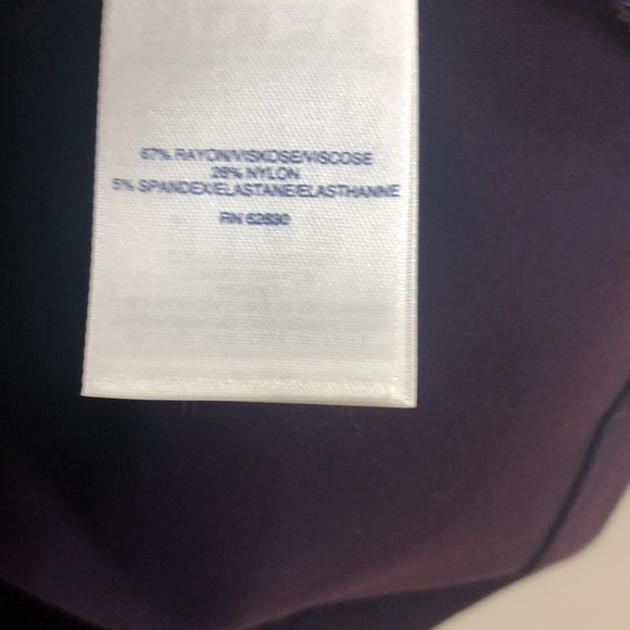 Lands’ End plum sheath dress - Picture 7 of 8